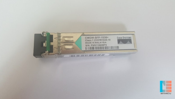 CWDM-SFP-1530= NM SFP Gigabit Ethernet and 1G/2G FC Original CWDM 1530