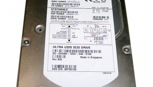 ST373454LC SCSI (73GB/15K/8MB/U320/80pin) Cheetah 15K.4