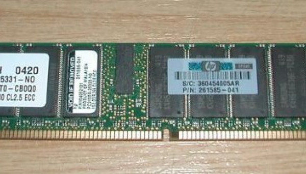 287497-B21 PC2100 DDR SDRAM DIMM Kit (ML310/ML350G3/DL320G2/ML330G3) 1GB REG