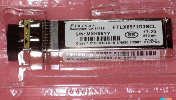 FTLX8571D3BCL 850nm 100Base-SR/SW 10Gb/s SFP+ Transceiver