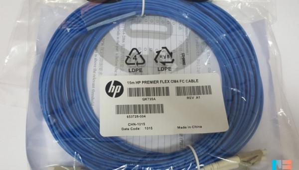656430-001 Cable LC/LC Multi-mode OM4 2f Fiber 15m Premier Flex
