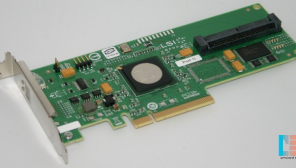 SAS3042EL-HP (32-pin) 4xSAS/SATA RAID10 U300 LP PCI-E8x SAS Int-1SFF8484