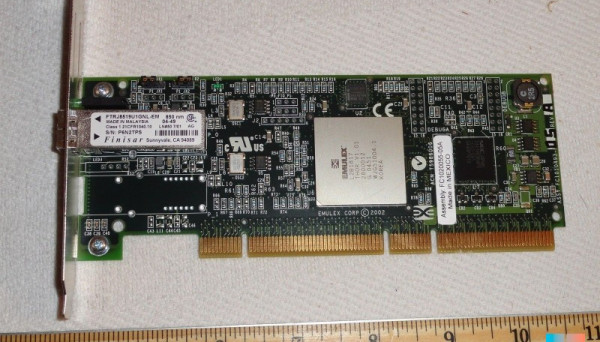 LP10000-E 66/100/133MHz, PCI-X/PCI 2.3 FC Adapter, and LC. LP 2Gb 64bit