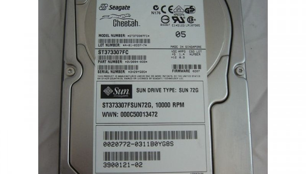 5405629-01 2Gbit 10K FC Sun 72GB