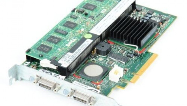 0DM479 BBU PCI-Express SAS SCSI RAID Card /256MB PERC 5/E
