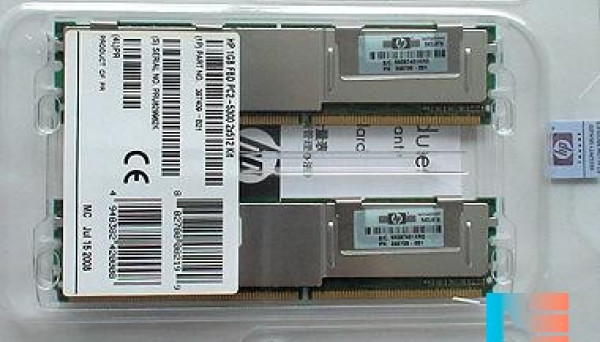397409-B21 DIMM PC2-5300 2x512Mb Kit 1Gb FB