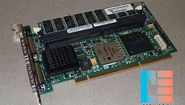 320X2128-F 320-2x LSI53C1030/Intel XScale IOP321 128Mb(256Mb) Int-2x68Pin Ext-2x68Pin RAID50 UW320SCSI PCI-X MegaRAID SCSI