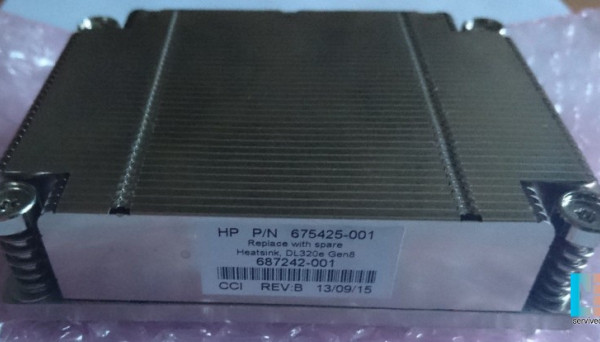 687242-001 Heatsink V2 Processor DL320E Gen8
