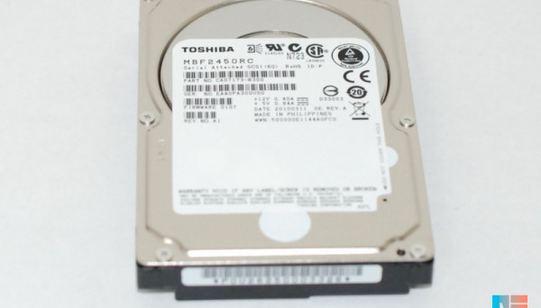 MBF2450RC 2,5 (U300/10000/16Mb) SAS DP 6G HP 450Gb