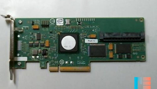 447431-001 PCI-E8x SAS LSISAS1064E Int-1SFF8484 (32-pin) 4xSAS/SATA RAID10 U300 LP  SC40GE