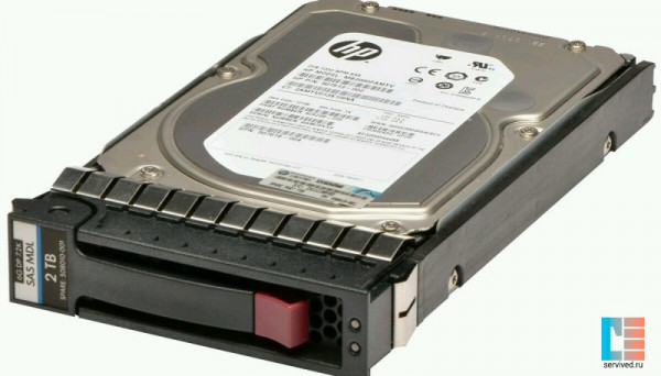 508010-001 (U600/7.2K) DP 6G 3.5 SAS 2TB