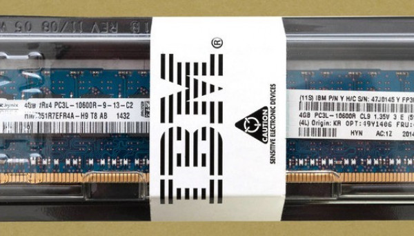 90Y4551 ECC Memory 4GB PC3L-10600R