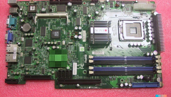 PDSMU 1U 4DualDDRII-667 4SATAII U100 Riser PCI-E4x PCI-X PCI 2LAN1000 SVGA ATX iE7230 S775