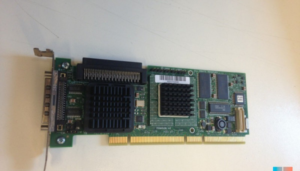 1U295 LSI531020/Intel GC80302 64Mb Int-1x68Pin Ext-1xVHDCI PCI/PCI-X RAID SCSI320-1