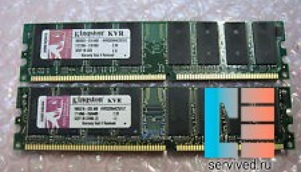 KVR400D2S8R3K2/1G Kit 64x8 PC2-3200 DDR II 1GB 2x512MB