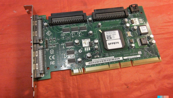 ASC-39320A 2*68VHDext, 2x68int, RAID 0,1,10 PCI-X (64bit,133MHz), 2channel (ASC-39320-R) Ultra320, Conn:
