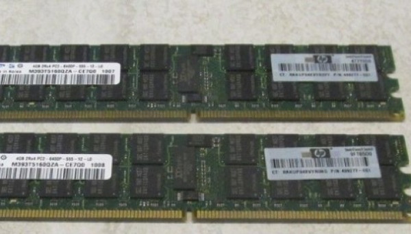 497767-B21 800MHZ ECC Registered Memory Kit (  ) 8GB(2x4GB) PC2-6400