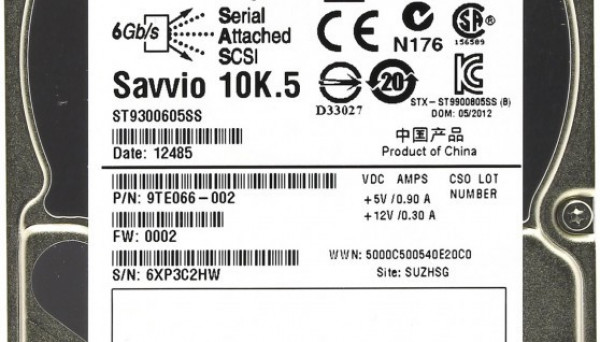 9TE066-035 (U300/10K/64Mb) DP 6G 2.5 SAS 300Gb