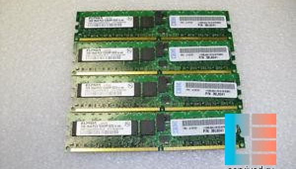 38L6041 DDR2-667 ECC CL3 RDIMM 1GB PC2-5300P