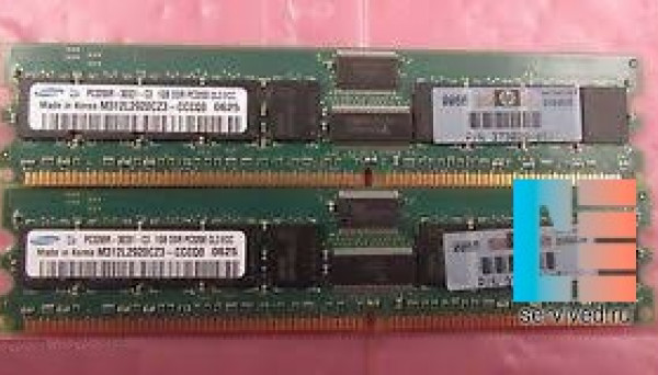 376639-B21 (2x1GB) DDR PC3200 REG ECC SDRAM DIMM 2GB 400MHz
