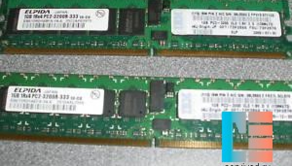 41Y2777 Kit (2x1GB) ECC DDR2 Chipkill SDRAM RDIMM 2GB PC2-3200
