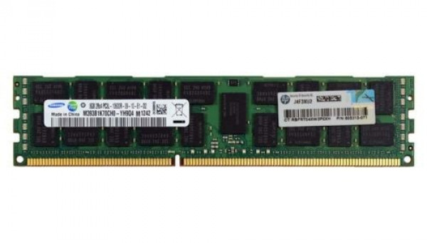604506-B21 kit 2RX4 PC3L-10600 (DDR3-1333) REG LP option 8GB (1X8GB)