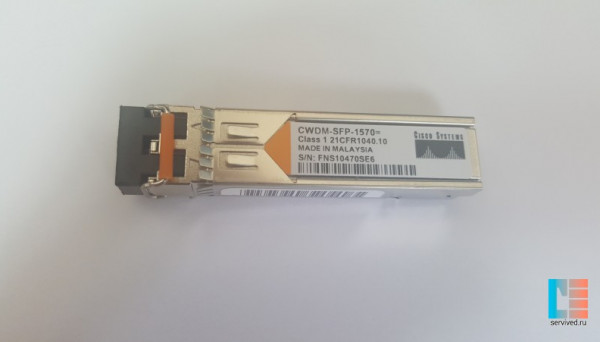 CWDM-SFP-1570= NM SFP Gigabit Ethernet and 1G/2G FC Original CWDM 1570